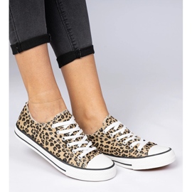 Zapatillas de zapatillas de mujer Panther Classic beige 2