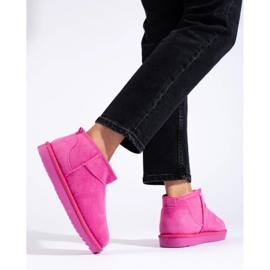 Botas de nieve mujer Shelovet rosa rosado 4