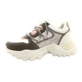 News Zapatillas deportivas para mujeres zapatillas 21sp26-3973 blanco 6