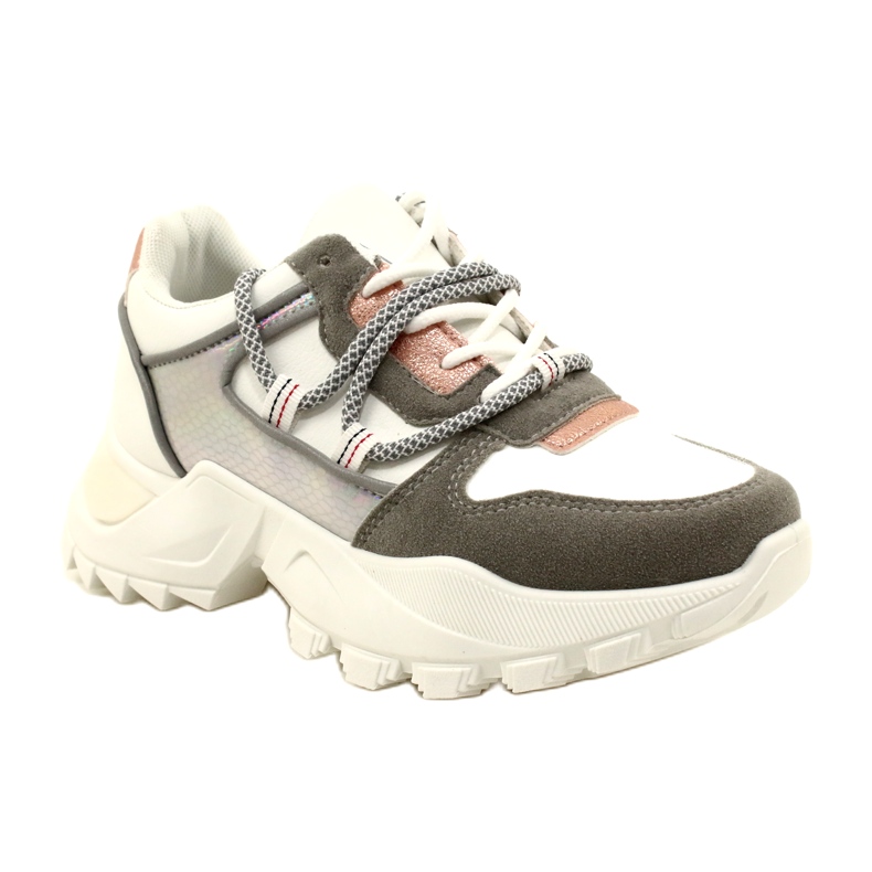 News Zapatillas deportivas para mujeres zapatillas 21sp26-3973 blanco 5