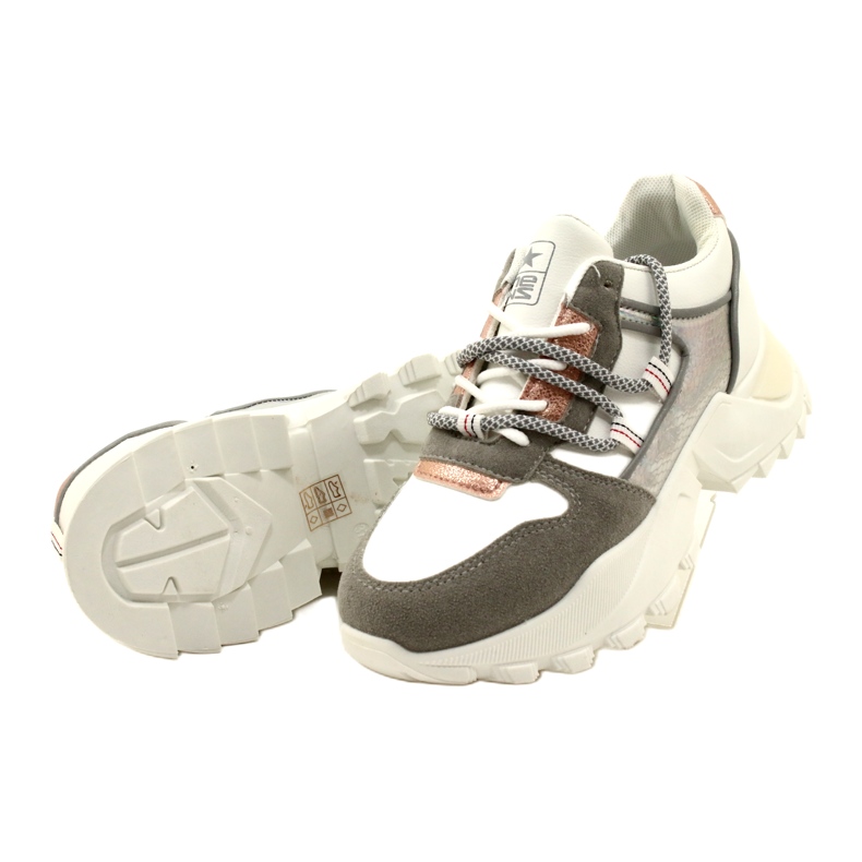 News Zapatillas deportivas para mujeres zapatillas 21sp26-3973 blanco 8