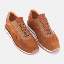 Marco Shoes Zapatillas para hombres Torino marrón 4