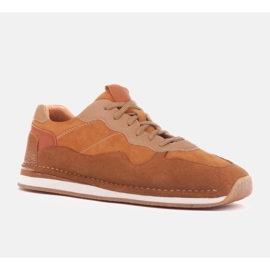 Marco Shoes Zapatillas para hombres Torino marrón 1