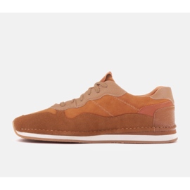 Marco Shoes Zapatillas para hombres Torino marrón 2