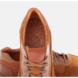 Marco Shoes Zapatillas para hombres Torino marrón 5