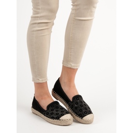 Alpargatas sin cordones Vices negro 1