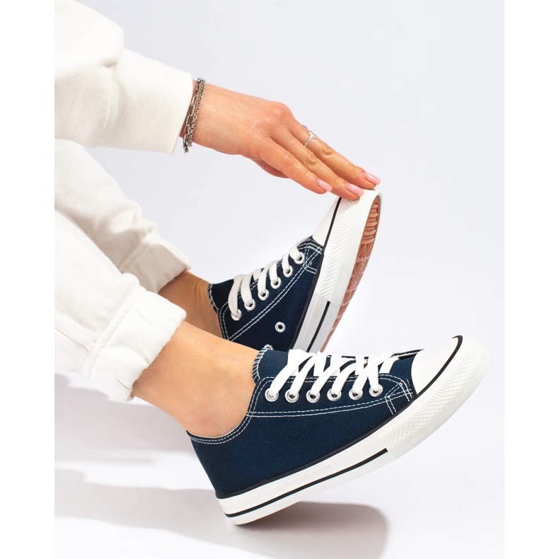 J. Star Zapatillas Clásicas Azul Oscuro 2