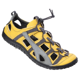 Olivier Zapatos de bicicleta de cuero para hombres 262 kz amarillo 2