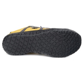 Olivier Zapatos de bicicleta de cuero para hombres 262 kz amarillo 6