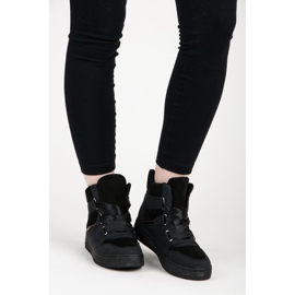 Sport Zapatillas altas con lazo negro 5