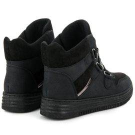 Sport Zapatillas altas con lazo negro 4
