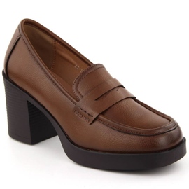 Zapatos de tacón Potocki W 12451 WOL265B marrón 11