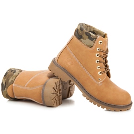 Mckeylor cazadoras de mujeres marrón 4