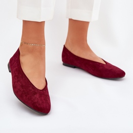 Ballerinas Classic Eco Burord rojo 2