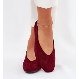 Ballerinas Classic Eco Burord rojo 3