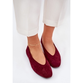 Ballerinas Classic Eco Burord rojo 5