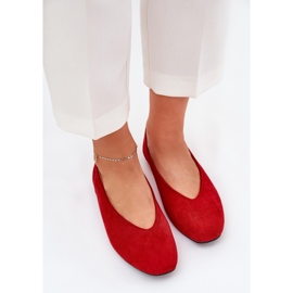 Bailarinas clásicas con rojo ecológico 5