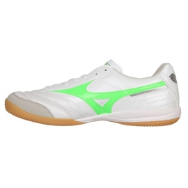 Zapatos de fútbol Mizuno Morelia Sala Elite en Q1GA251237 blanco 1