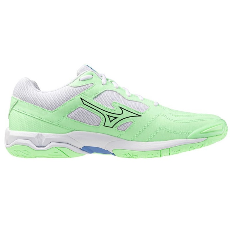 Mizuno Wave Phantom 3 X1GA226002 zapatos de balonmano verde 1
