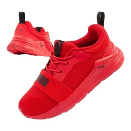 Puma Wired Run 374217 05 Zapatos rojo 1 Puma Wired Run 374217 05 Zapatos rojo 1