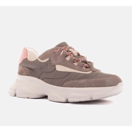 Marco Shoes Zapatillas deportivas femeninas oliva gris 1