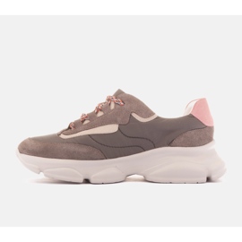 Marco Shoes Zapatillas deportivas femeninas oliva gris 5