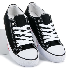 Deportivas negras mckeylor blanco negro 1