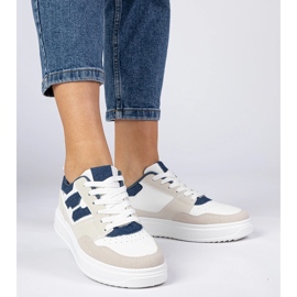 Zapatillas blancas de zapatillas de deporte para mujeres blanco 1