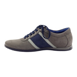Deportivas grises Badura 3360 azul marino 2