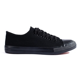 J. Star Zapatillas clásicas negras negro 5