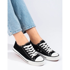 J. Star Zapatillas clásicas negras negro 2