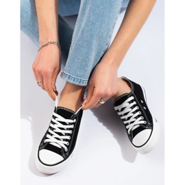 J. Star Zapatillas clásicas negras negro 3