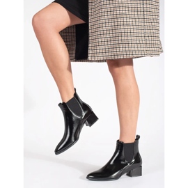 Elegantes botines Chelsea de Sergio Leone negro 3