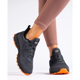 Zapatillas DK de tejido negro 1