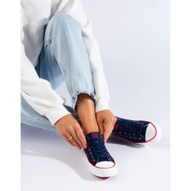 Zapatillas de mujer Big Star JJ274121 azul 1