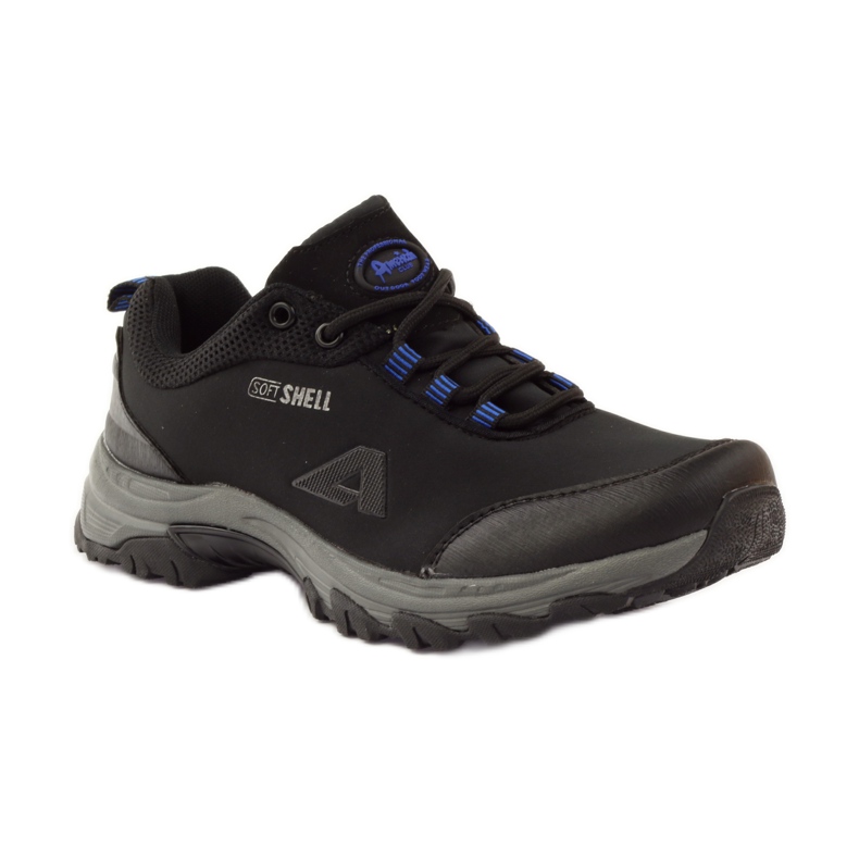 American Club Softshell deportivo americano 1775 negro azul 1