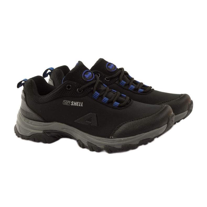 American Club Softshell deportivo americano 1775 negro azul 4