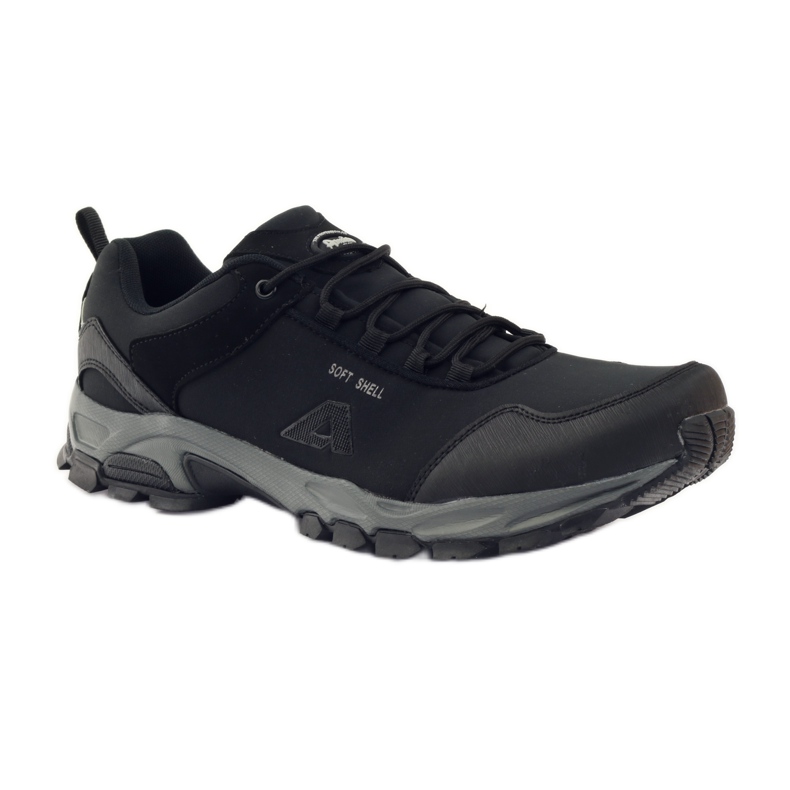 American Club Softshell impermeable deportivo americano negro 1