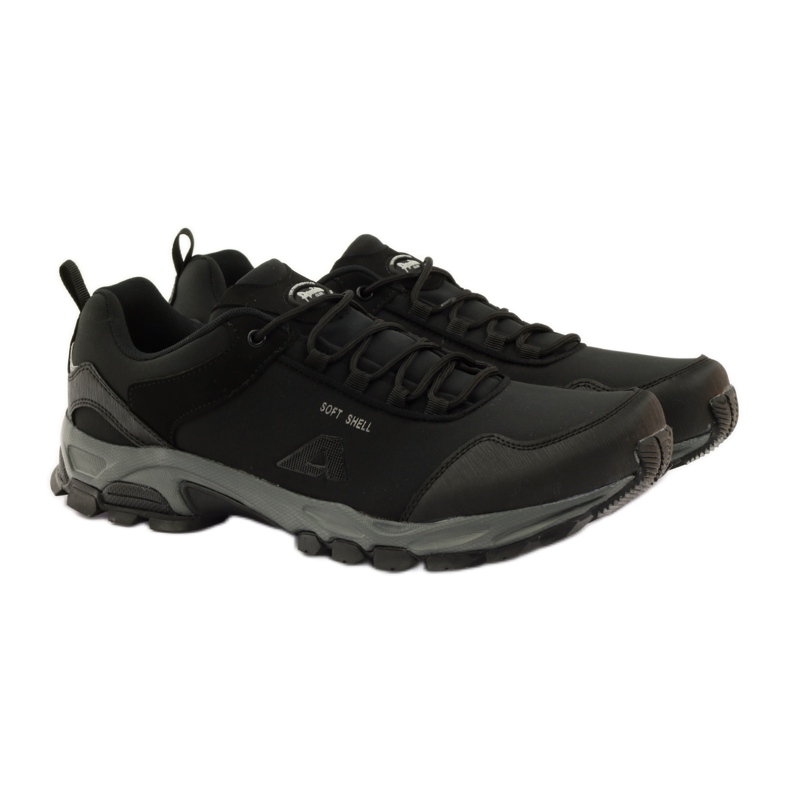 American Club Softshell impermeable deportivo americano negro 4