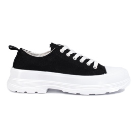 Zapatillas clásicas de mujer negras. negro 3