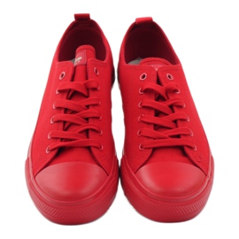 Tenis American Club LH06 atados rojo 4