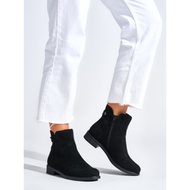 Botines mujer ante negro 3