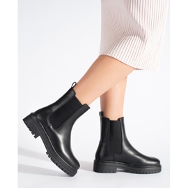 Botas Chelsea negras de mujer de Sergio Leone negro 1