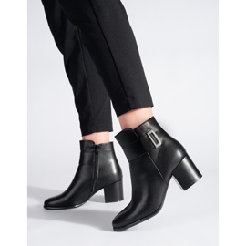 Botines negros clásicos y elegantes de Sergio Leone 1
