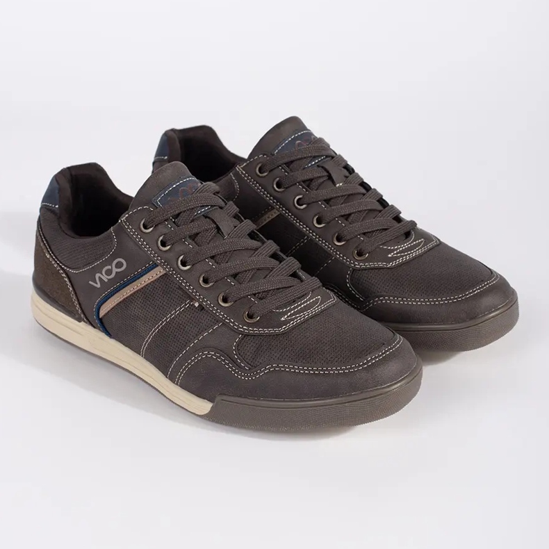Vico Zapatillas deportivas hombre marrones marrón 1