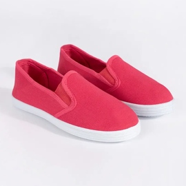 Zapatillas slip-on de niño rojas rojo 1