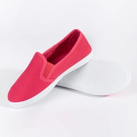 Zapatillas slip-on de niño rojas rojo 2