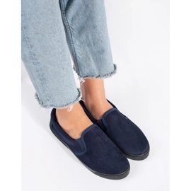 Zapatillas slip-on azul marino 3