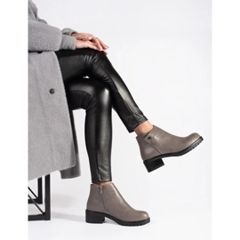 Botas de ecopiel grises 2
