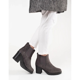 Seastar Botas de gamuza gris en el poste 2